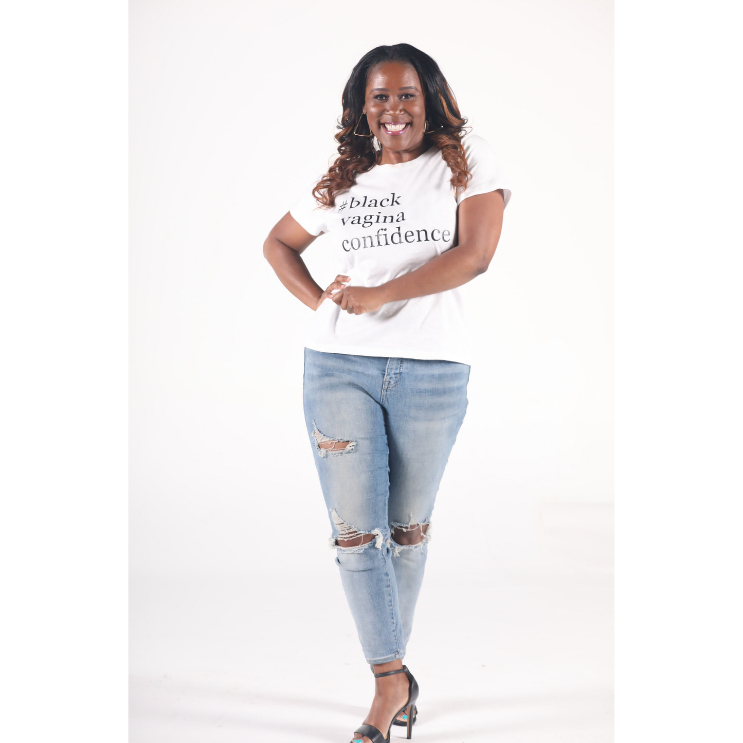 Black Vagina Confidence T-shirt