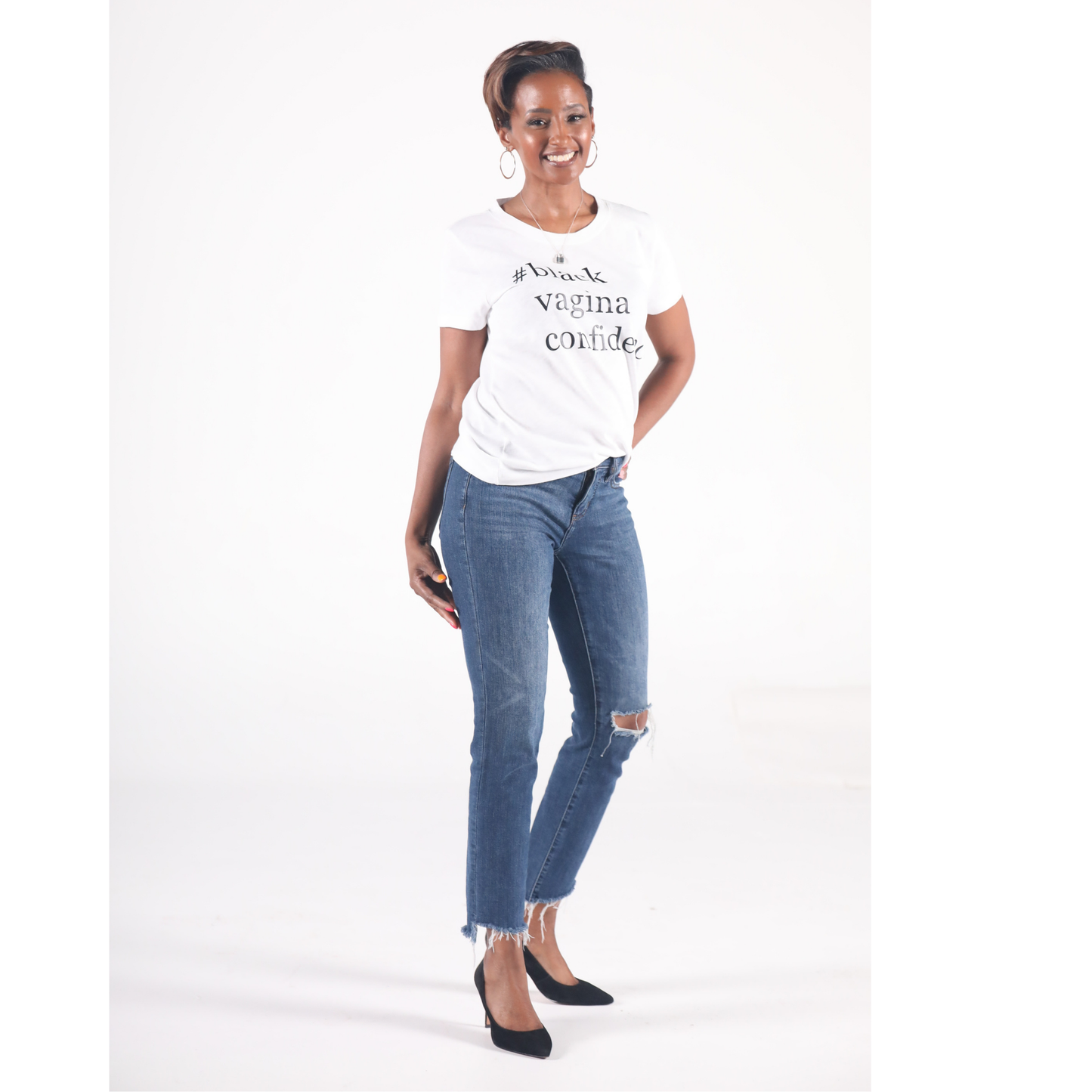 Black Vagina Confidence T-shirt