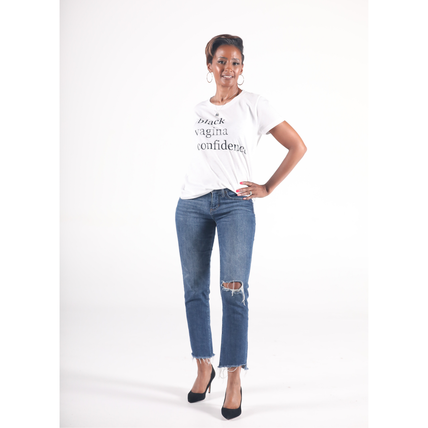 Black Vagina Confidence T-shirt