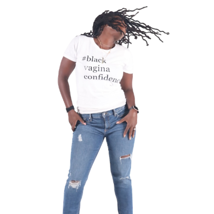 Black Vagina Confidence T-shirt